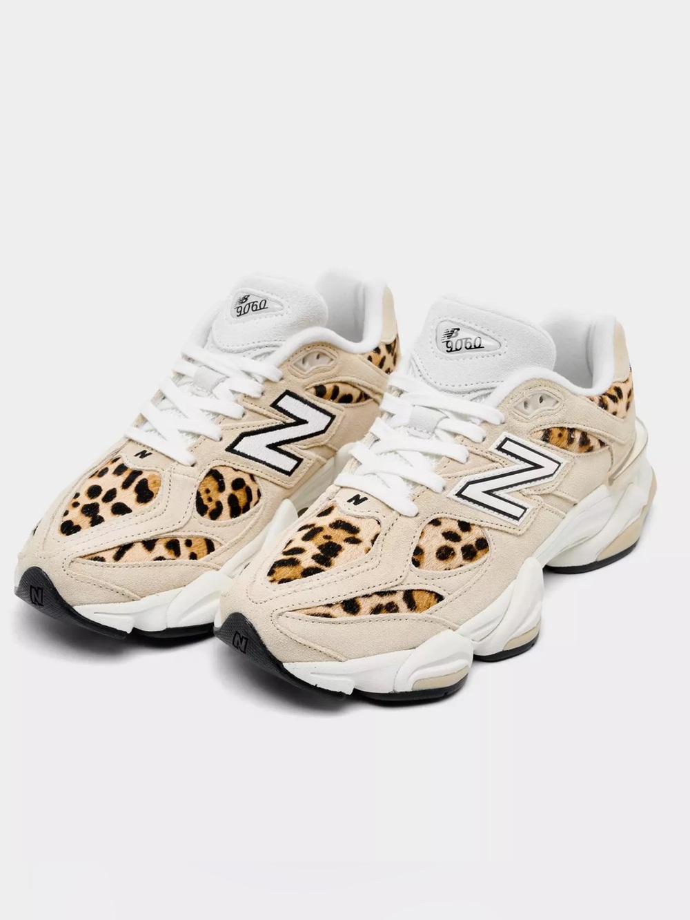 🐆🍨 New Balance 9060 Leopard print tan 🐆🍨